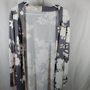 No Brand Size S Blouse With A Belt And Flowers For Women